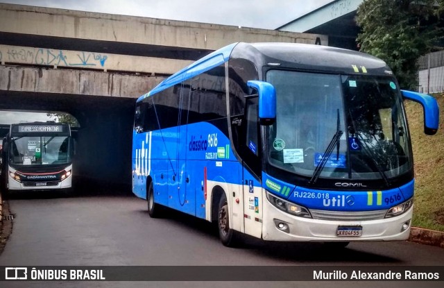 UTIL - União Transporte Interestadual de Luxo 9616 na cidade de Jaú, São Paulo, Brasil, por Murillo Alexandre Ramos. ID da foto: 12061273.