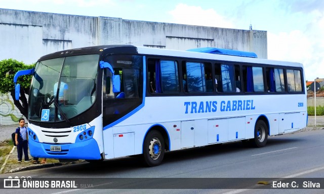 Trans Gabriel Viagens e Turismo 2908 na cidade de Aracaju, Sergipe, Brasil, por Eder C.  Silva. ID da foto: 12062526.