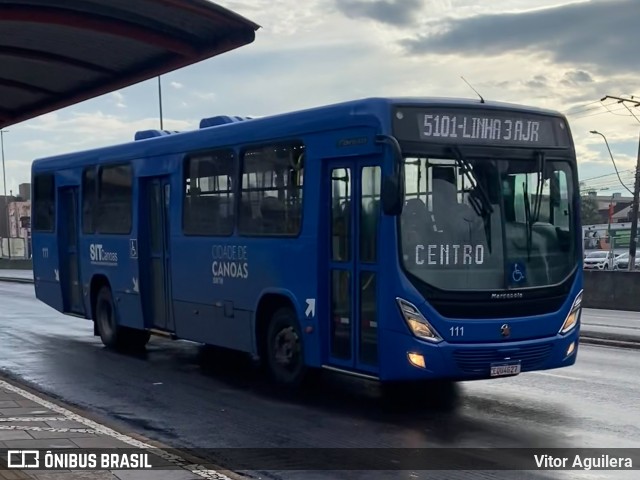 SOGAL - Sociedade de Ônibus Gaúcha Ltda. 111 na cidade de Canoas, Rio Grande do Sul, Brasil, por Vitor Aguilera. ID da foto: 12061631.