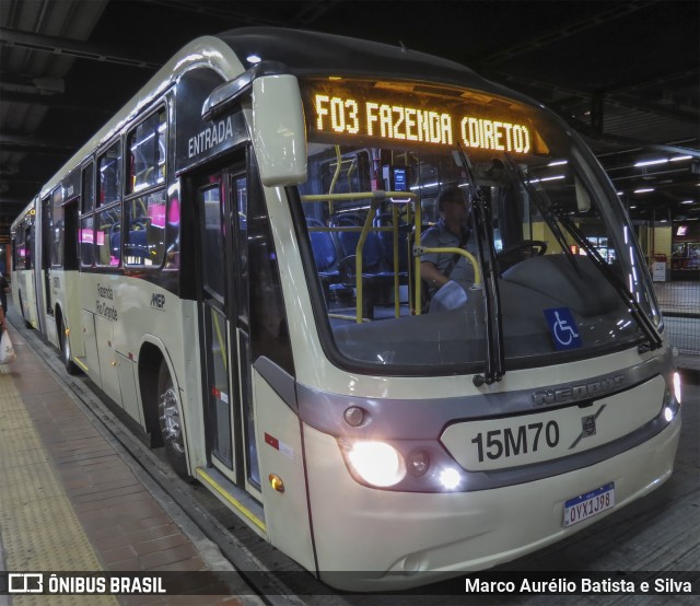 Leblon Transporte de Passageiros 15M70 na cidade de Curitiba, Paraná, Brasil, por Marco Aurélio Batista e Silva. ID da foto: 12063206.