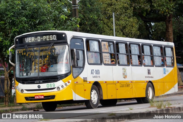 Empresa de Transportes Nova Marambaia AT-069 na cidade de Belém, Pará, Brasil, por Joao Honorio. ID da foto: 12062412.