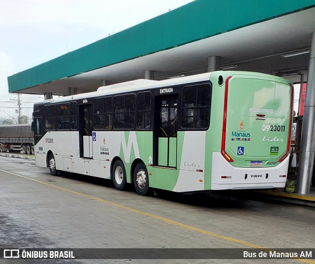 Auto Ônibus Líder 0923011 na cidade de Manaus, Amazonas, Brasil, por Bus de Manaus AM. ID da foto: 12062588.