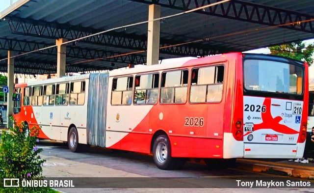 Itajaí Transportes Coletivos 2026 na cidade de Campinas, São Paulo, Brasil, por Tony Maykon Santos. ID da foto: 12060945.