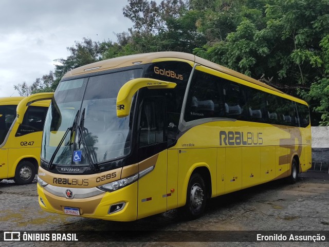 Expresso Real Bus 0285 na cidade de João Pessoa, Paraíba, Brasil, por Eronildo Assunção. ID da foto: 12063056.