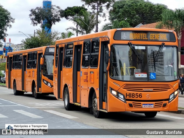 Auto Viação Redentor HI856 na cidade de Curitiba, Paraná, Brasil, por Gustavo  Bonfate. ID da foto: 12062398.