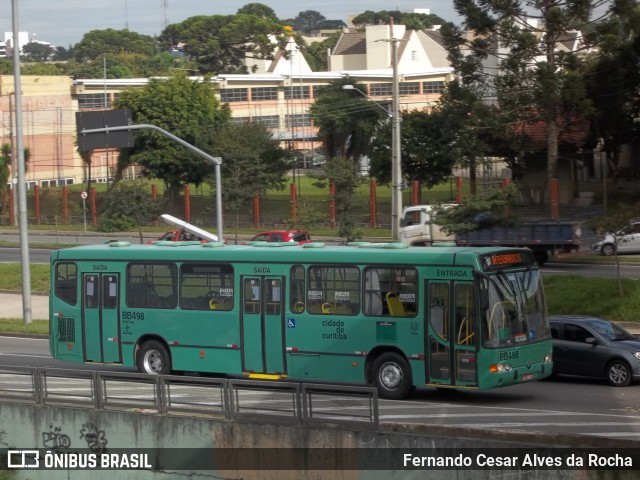 Transporte Coletivo Glória BB498 na cidade de Curitiba, Paraná, Brasil, por Fernando Cesar Alves da Rocha. ID da foto: 12061678.