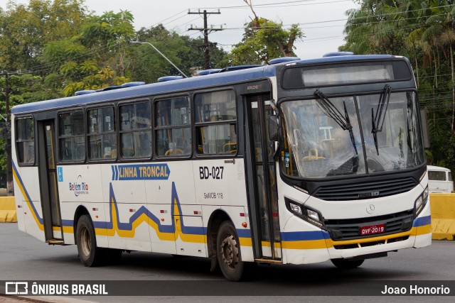 Belém Rio Transportes BD-027 na cidade de Belém, Pará, Brasil, por Joao Honorio. ID da foto: 12062415.