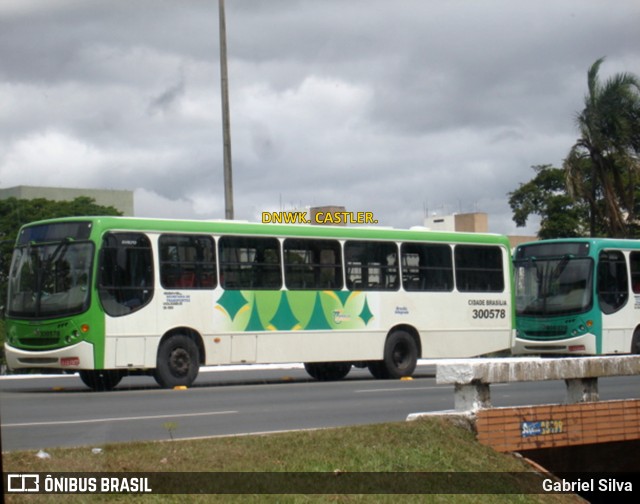 Viação Cidade Brasília 300578 na cidade de Brasília, Distrito Federal, Brasil, por Gabriel Silva. ID da foto: 12061921.