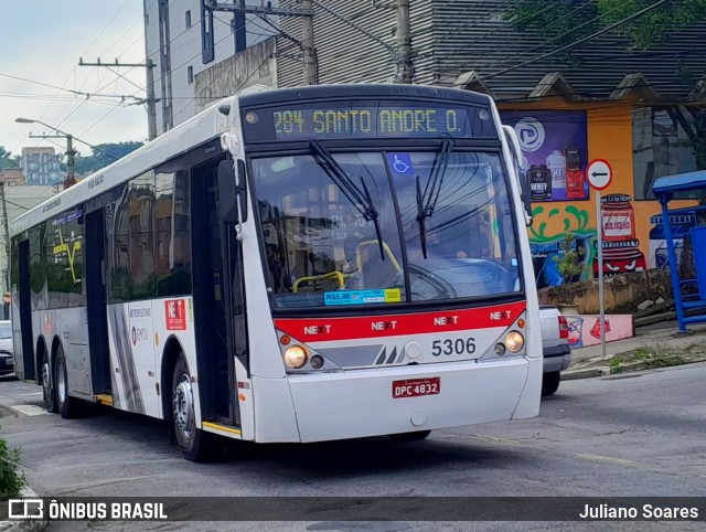 Next Mobilidade - ABC Sistema de Transporte 5306 na cidade de Santo André, São Paulo, Brasil, por Juliano Soares. ID da foto: 12061232.