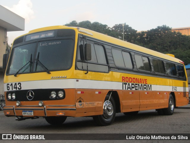 Ônibus Particulares 6143 na cidade de Juiz de Fora, Minas Gerais, Brasil, por Luiz Otavio Matheus da Silva. ID da foto: 12062245.