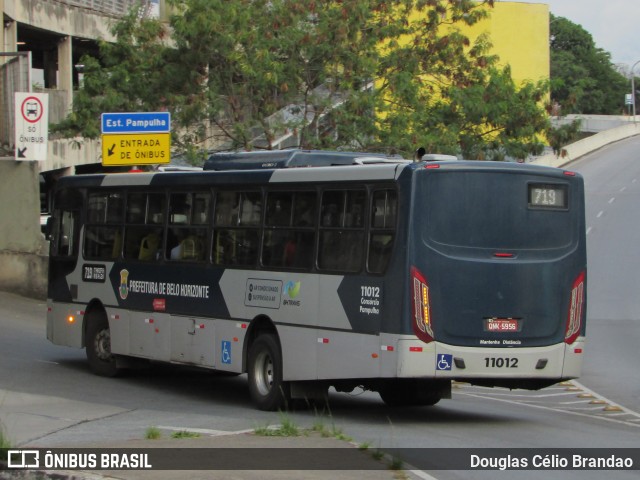 Auto Omnibus Floramar 11012 na cidade de Belo Horizonte, Minas Gerais, Brasil, por Douglas Célio Brandao. ID da foto: 12063109.