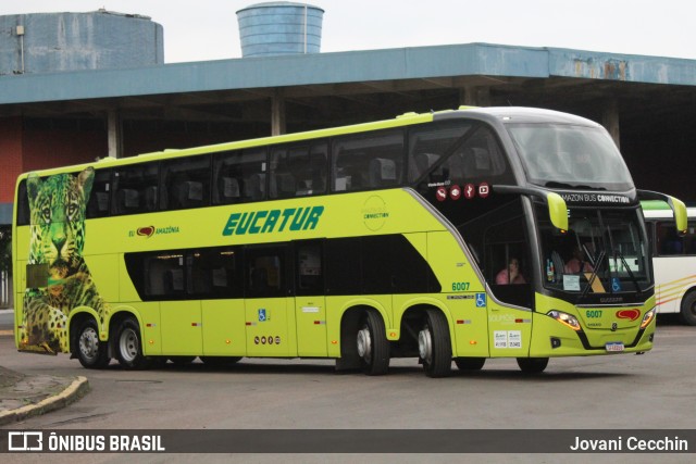 Eucatur - Empresa União Cascavel de Transportes e Turismo 6007 na cidade de Porto Alegre, Rio Grande do Sul, Brasil, por Jovani Cecchin. ID da foto: 12062946.