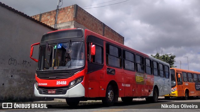 Autotrans > Turilessa 25458 na cidade de Ibirité, Minas Gerais, Brasil, por Nikollas Oliveira. ID da foto: 12061569.