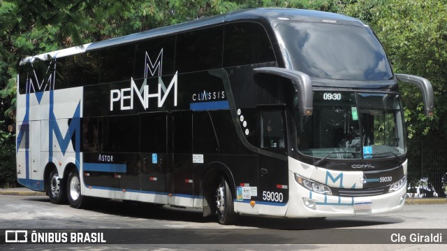 Empresa de Ônibus Nossa Senhora da Penha 59030 na cidade de São Paulo, São Paulo, Brasil, por Cle Giraldi. ID da foto: 12062644.