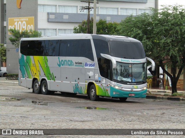 Jonas Turismo 7019 na cidade de Caruaru, Pernambuco, Brasil, por Lenilson da Silva Pessoa. ID da foto: 12063130.