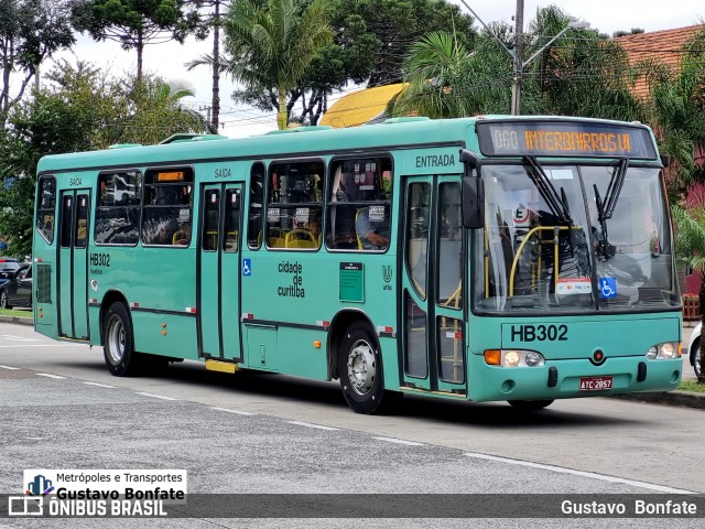 Auto Viação Redentor HB302 na cidade de Curitiba, Paraná, Brasil, por Gustavo  Bonfate. ID da foto: 12062523.