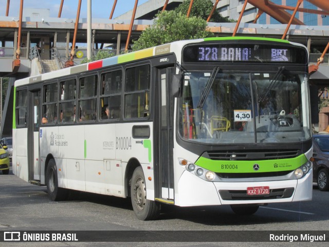 Transportes Paranapuan B10004 na cidade de Rio de Janeiro, Rio de Janeiro, Brasil, por Rodrigo Miguel. ID da foto: 12062100.