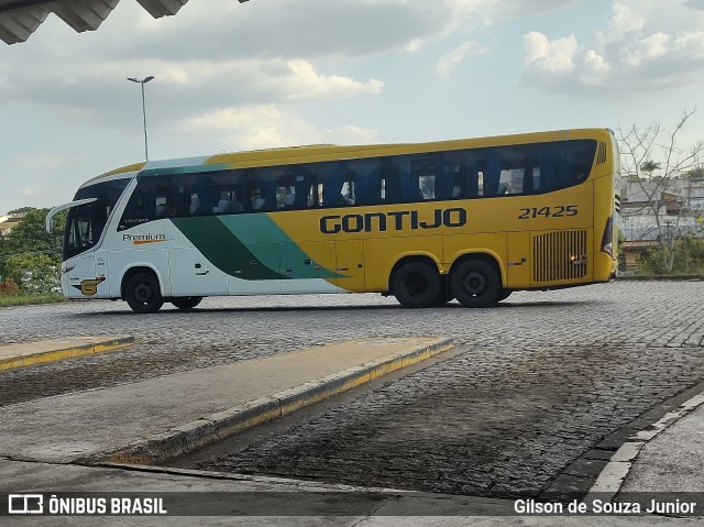 Empresa Gontijo de Transportes 21425 na cidade de Americana, São Paulo, Brasil, por Gilson de Souza Junior. ID da foto: 12061409.
