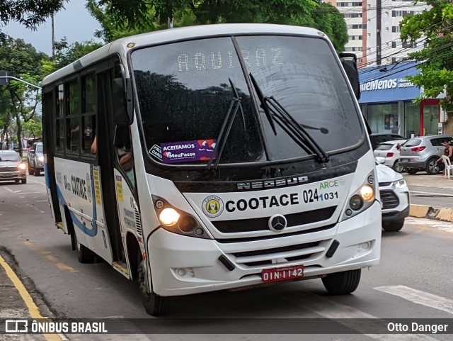 COOTACE - Cooperativa de Transportes do Ceará 0241031 na cidade de Fortaleza, Ceará, Brasil, por Otto Danger. ID da foto: 12061806.
