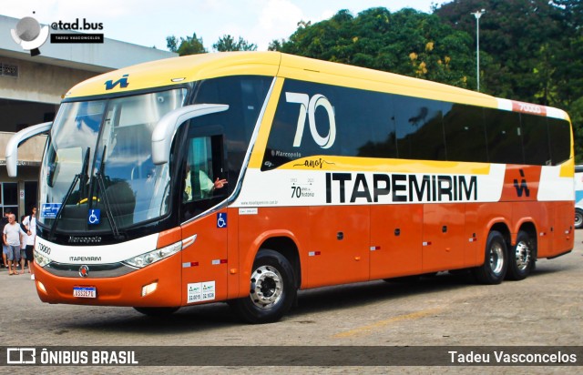 Viação Nova Itapemirim 70000 na cidade de Juiz de Fora, Minas Gerais, Brasil, por Tadeu Vasconcelos. ID da foto: 12061492.