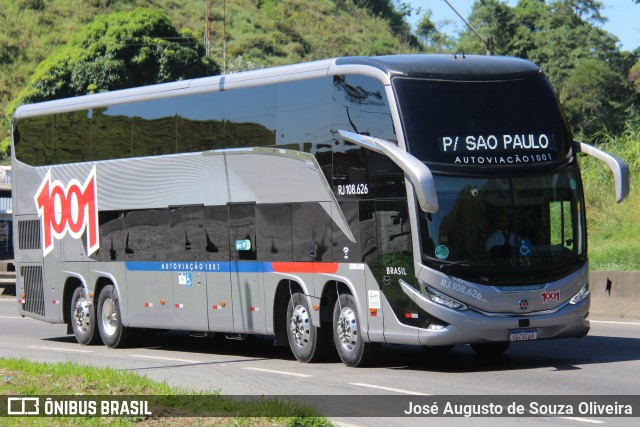 Auto Viação 1001 RJ 108.626 na cidade de Piraí, Rio de Janeiro, Brasil, por José Augusto de Souza Oliveira. ID da foto: 12062631.