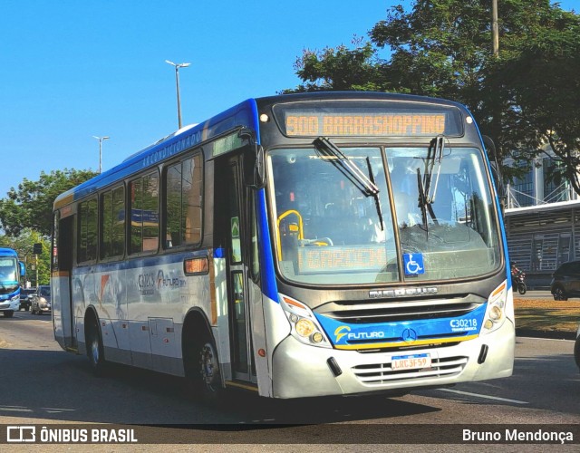 Transportes Futuro C30218 na cidade de Rio de Janeiro, Rio de Janeiro, Brasil, por Bruno Mendonça. ID da foto: 12063062.