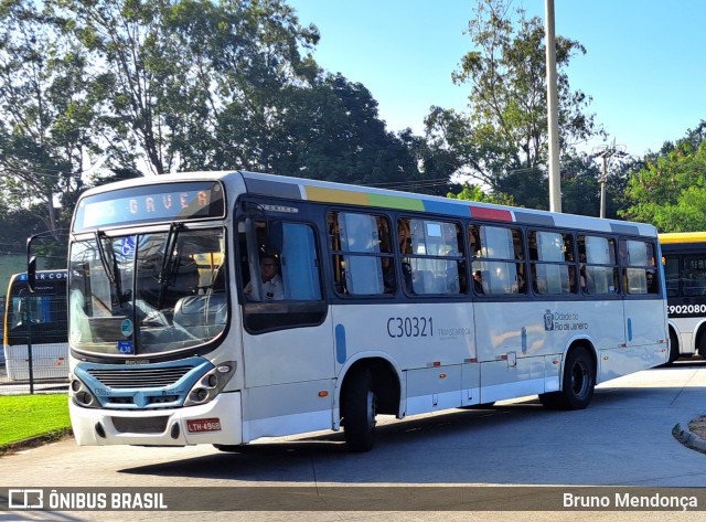 Transportes Futuro C30321 na cidade de Rio de Janeiro, Rio de Janeiro, Brasil, por Bruno Mendonça. ID da foto: 12063123.