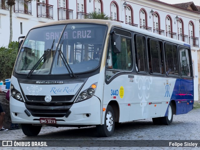 Turin Transportes 3440 na cidade de Ouro Preto, Minas Gerais, Brasil, por Felipe Sisley. ID da foto: 12062577.