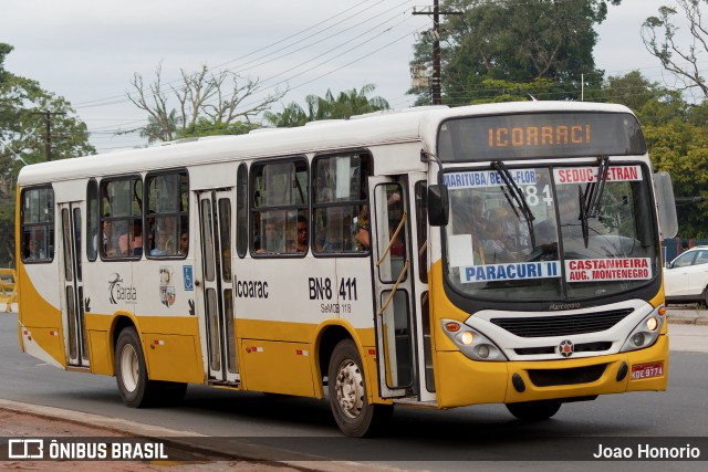 Transportes Barata BN-88411 na cidade de Belém, Pará, Brasil, por Joao Honorio. ID da foto: 12062420.