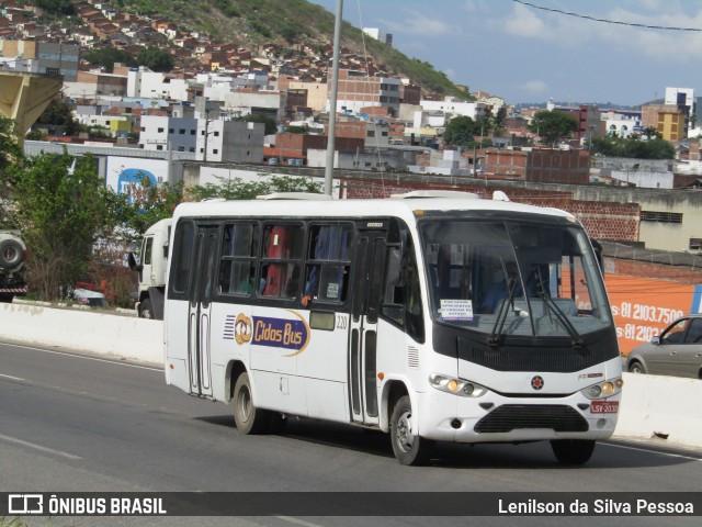 Cidos Bus 220 na cidade de Caruaru, Pernambuco, Brasil, por Lenilson da Silva Pessoa. ID da foto: 12063200.