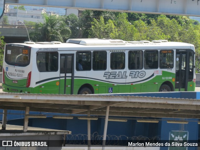 Expresso Real Rio RJ 133.180 na cidade de Rio de Janeiro, Rio de Janeiro, Brasil, por Marlon Mendes da Silva Souza. ID da foto: 12062297.
