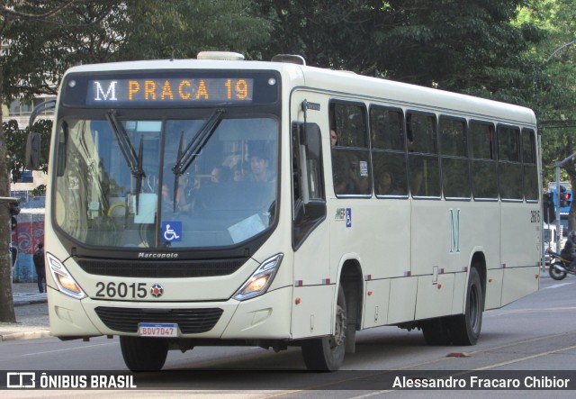 Viação do Sul 26015 na cidade de Curitiba, Paraná, Brasil, por Alessandro Fracaro Chibior. ID da foto: 12061632.