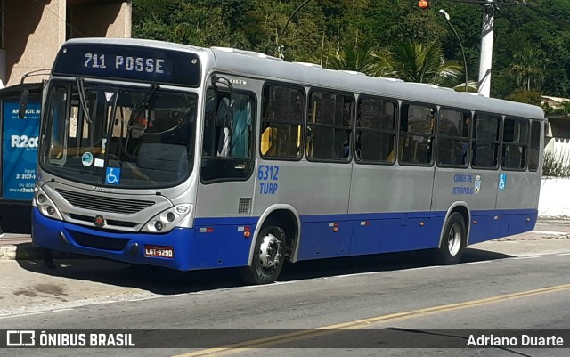 Turb Petrópolis > Turp -Transporte Urbano de Petrópolis 6312 na cidade de Petrópolis, Rio de Janeiro, Brasil, por Adriano Duarte. ID da foto: 12061720.
