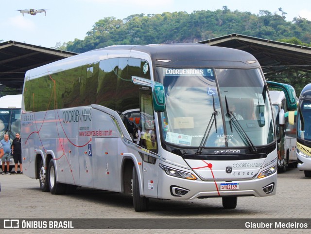 Companhia Coordenadas de Transportes 50700 na cidade de Juiz de Fora, Minas Gerais, Brasil, por Glauber Medeiros. ID da foto: 12062182.