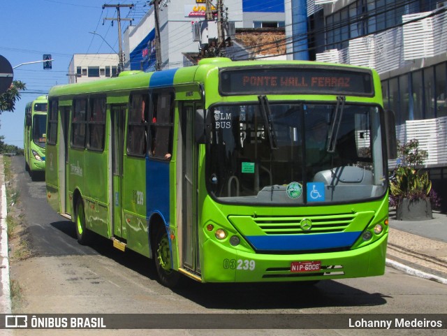 EMTRACOL - Empresa de Transportes Coletivos 03239 na cidade de Teresina, Piauí, Brasil, por Lohanny Medeiros. ID da foto: 12061077.