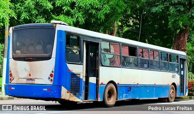 Ônibus Particulares 007 na cidade de Belém, Pará, Brasil, por Pedro Lucas Freitas. ID da foto: 12061177.