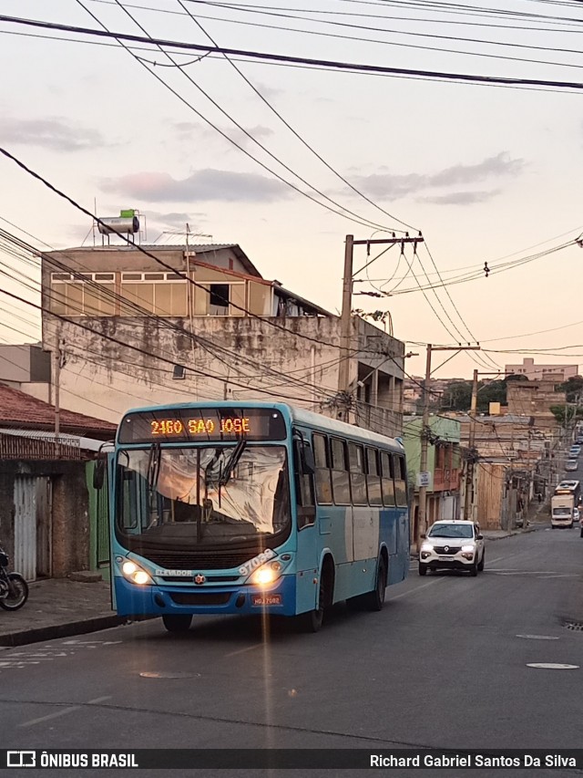 Viação Belo Monte Transportes Coletivos 97038 na cidade de Belo Horizonte, Minas Gerais, Brasil, por Richard Gabriel Santos Da Silva. ID da foto: 12061192.