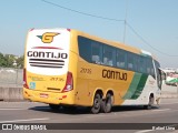 Empresa Gontijo de Transportes 21735 na cidade de Itaboraí, Rio de Janeiro, Brasil, por Rafael Lima. ID da foto: :id.