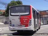 Pêssego Transportes 4 7615 na cidade de São Paulo, São Paulo, Brasil, por Gilberto Mendes dos Santos. ID da foto: :id.