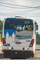 Icaraí Auto Transportes 1.090 na cidade de São Gonçalo, Rio de Janeiro, Brasil, por Gabriel Nascimento guaxindiba. ID da foto: :id.
