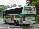 Empresa Gontijo de Transportes 21510 na cidade de Recife, Pernambuco, Brasil, por Eronildo Assunção. ID da foto: :id.