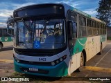 Autotrans Transportes Urbanos e Rodoviários 8463 na cidade de Uberlândia, Minas Gerais, Brasil, por Marcel Fagundes. ID da foto: :id.