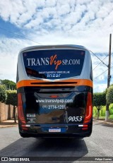 Trans Vip Transportes e Turismo 9053 na cidade de Ribeirão Preto, São Paulo, Brasil, por Felipe Gomes. ID da foto: :id.