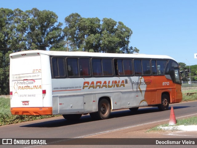 Primeira Classe Transportes 970 na cidade de Rio Verde, Goiás, Brasil, por Deoclismar Vieira. ID da foto: 12063887.