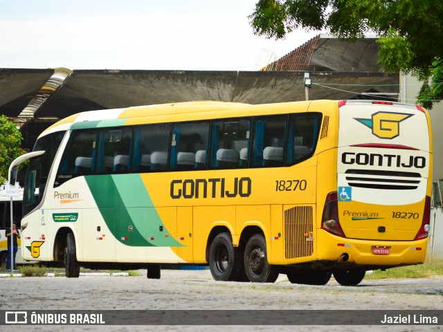 Empresa Gontijo de Transportes 18270 na cidade de Fortaleza, Ceará, Brasil, por Jaziel Lima. ID da foto: 12065311.