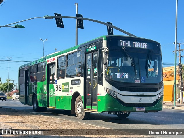 Expresso Caribus Transportes 3089 na cidade de Cuiabá, Mato Grosso, Brasil, por Daniel Henrique. ID da foto: 12063516.