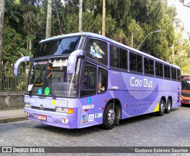 Caio Bus 1100 na cidade de Petrópolis, Rio de Janeiro, Brasil, por Gustavo Esteves Saurine. ID da foto: 12065571.