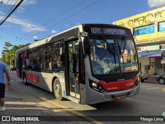 Express Transportes Urbanos Ltda 4 8364 na cidade de São Paulo, São Paulo, Brasil, por Thiago Lima. ID da foto: 12064146.