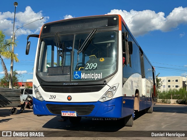 União Transportes 209 na cidade de Várzea Grande, Mato Grosso, Brasil, por Daniel Henrique. ID da foto: 12063915.