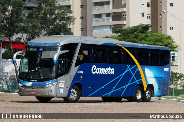 Viação Cometa 15131 na cidade de Jundiaí, São Paulo, Brasil, por Matheus Souza. ID da foto: 12064987.